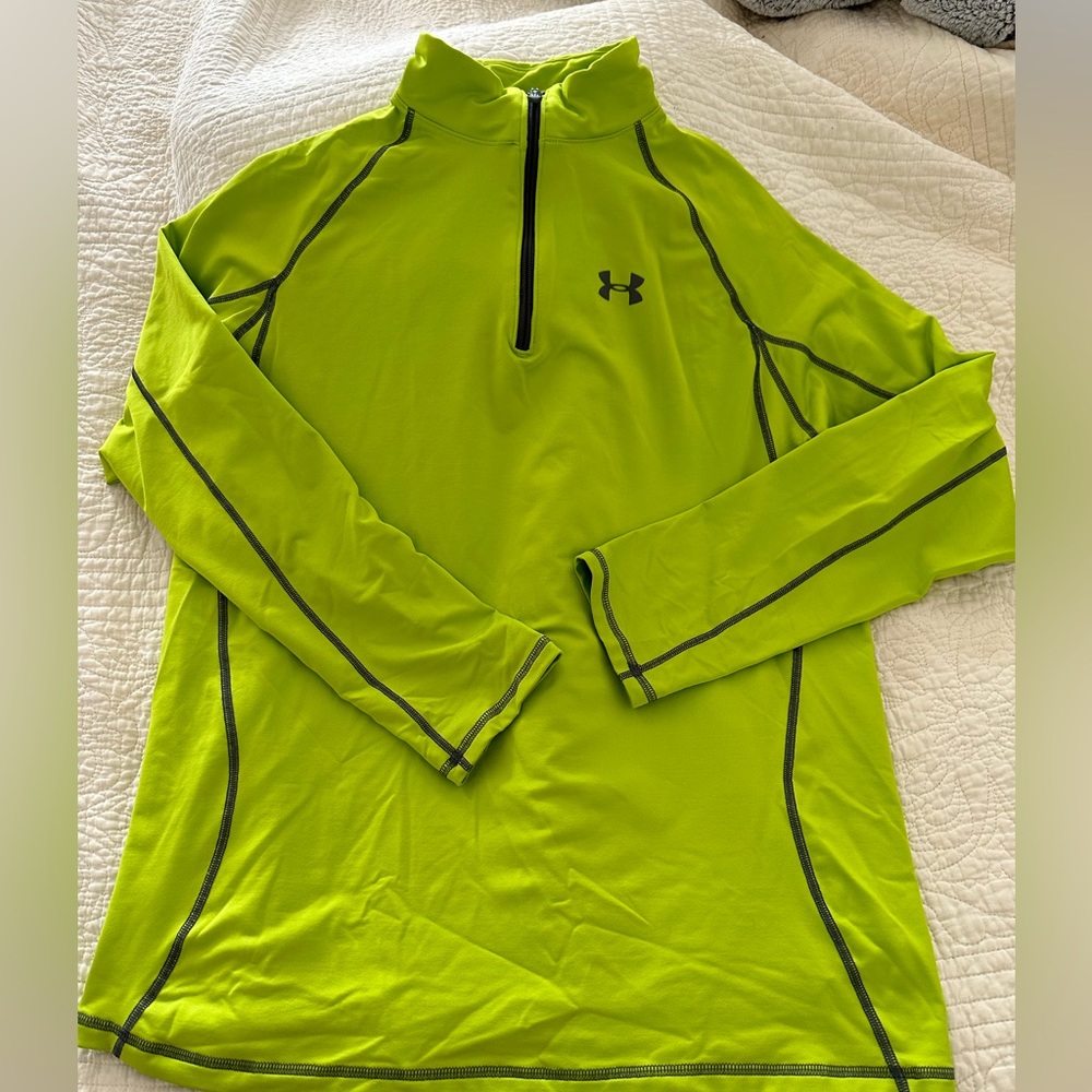 Under Armour Coldgear Quarter Zip, Size Large